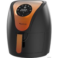 Аэрогриль (аэрофритюрница) TurboTronic TT-AF9D (черный) - Превью изображения №2 — Интернет-магазин Time-Shop