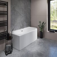 Ванна Lauter Bliss 170 L 21201071L (с каркасом и сифоном 21Y32002 белый) - Превью изображения №9 — Интернет-магазин Time-Shop