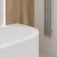 Ванна Lauter Bliss 170 L 21201071L (с каркасом и сифоном 21Y32002 белый) - Превью изображения №14 — Интернет-магазин Time-Shop