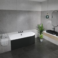 Ванна Lauter Bliss 170 L 21201071L (с каркасом и сифоном 21Y32002 белый) - Превью изображения №27 — Интернет-магазин Time-Shop