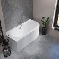 Ванна Lauter Bliss 170 L 21201071L (с каркасом и сифоном 21Y32002 белый) - Превью изображения №7 — Интернет-магазин Time-Shop