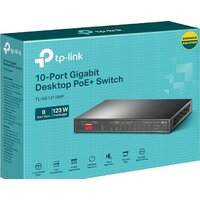 Неуправляемый коммутатор TP-Link TL-SG1210MP - Превью изображения №4 — Интернет-магазин Time-Shop