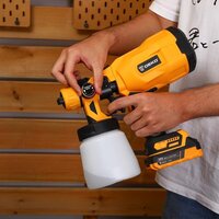 Краскораспылитель Deko DKSG20K2 063-4020 (с 2-мя АКБ) - Превью изображения №8 — Интернет-магазин Time-Shop