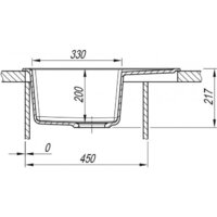 Кухонная мойка ARFEKA Alexia 58 Silken White - Превью изображения №7 — Интернет-магазин Time-Shop