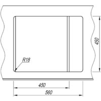 Кухонная мойка ARFEKA Alexia 58 Silken White - Превью изображения №6 — Интернет-магазин Time-Shop