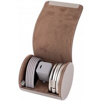 Беспроводное зарядное Magssory Disc Signature Edition 3 в 1 для Samsung WCH053 (титановый) - Превью изображения №4 — Интернет-магазин Time-Shop