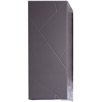 Бриклаер Шкаф-полупенал Кристалл 90 навесной (софт графит)