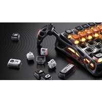 Клавиатура Gravastar Mercury K1 Pro CyberFlare (GravaStar x Kailh Speedy Mint) - Превью изображения №5 — Интернет-магазин Time-Shop