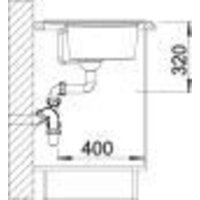 Кухонная мойка Blanco Zenar XL 6 S 527189 (правая, мягкий белый) - Превью изображения №6 — Интернет-магазин Time-Shop