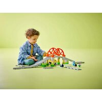 Конструктор LEGO Duplo Железнодорожный мост и пути 10426 - Превью изображения №5 — Интернет-магазин Time-Shop