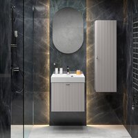  Lauter Зеркало Melisa овальное HA50 (серо-зеленый п/мат) - Превью изображения №2 — Интернет-магазин Time-Shop