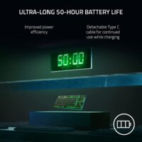 Клавиатура Razer DeathStalker V2 Pro TKL (Razer Low Profile Optical Red, нет кириллицы) - Превью изображения №9 — Интернет-магазин Time-Shop