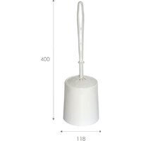 Ершик для унитаза Bradex 143006 (белый) - Превью изображения №2 — Интернет-магазин Time-Shop