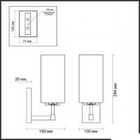 Бра Odeon Light Kasali 4990/1W - Превью изображения №5 — Интернет-магазин Time-Shop