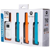 Портативная радиостанция Motorola Talkabout T42 Quad Pack - Превью изображения №5 — Интернет-магазин Time-Shop