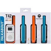 Портативная радиостанция Motorola Talkabout T42 Quad Pack - Превью изображения №3 — Интернет-магазин Time-Shop