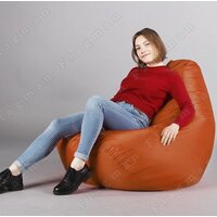 Кресло-мешок Flagman Груша Макси Г2.1-10 (оранжевый) - Превью изображения №12 — Интернет-магазин Time-Shop