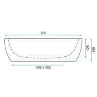 Умывальник Rea Melania U0656 - Превью изображения №3 — Интернет-магазин Time-Shop