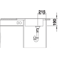 Кухонная мойка Blanco Elon XL 6 S-F 525884 (черный) - Превью изображения №4 — Интернет-магазин Time-Shop