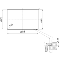 Кухонная мойка Blanco Elon XL 6 S-F 525884 (черный) - Превью изображения №5 — Интернет-магазин Time-Shop