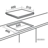 Варочная панель MBS PG-606BL - Превью изображения №2 — Интернет-магазин Time-Shop