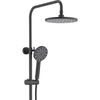 Душевая система  Aquatek Бетта AQ2160MB (черный матовый) - Превью изображения №3 — Интернет-магазин Time-Shop