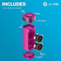 Беспроводная колонка JLab JBuds Party (розовый) - Превью изображения №2 — Интернет-магазин Time-Shop