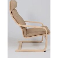 Интерьерное кресло AksHome Relax (ткань, бежевый 864-9) - Превью изображения №4 — Интернет-магазин Time-Shop