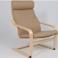Интерьерное кресло AksHome Relax (ткань, бежевый 864-9) - Превью изображения №3 — Интернет-магазин Time-Shop