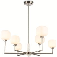 Ambrella light LH53001/6 SN/FR (сатин никель/белый матовый)