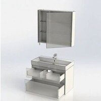  Aquanet Тумба под умывальник Бруклин 85 203960 - Превью изображения №3 — Интернет-магазин Time-Shop