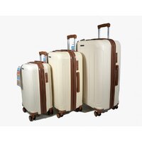 Чемодан-спиннер Mironpan 11197-2 50 см (молочный) - Превью изображения №2 — Интернет-магазин Time-Shop