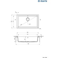 Кухонная мойка Deante ZQA_S10D - Превью изображения №2 — Интернет-магазин Time-Shop