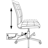 Офисное кресло Бюрократ CH-330M/LT-28 (серый) - Превью изображения №6 — Интернет-магазин Time-Shop
