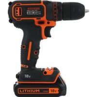 Дрель-шуруповерт Black & Decker BDCDC18B (с 2-мя АКБ, без кейса) - Превью изображения №4 — Интернет-магазин Time-Shop