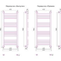 Полотенцесушитель Сунержа Богема+ 1000x400 00-0220-1040 - Превью изображения №3 — Интернет-магазин Time-Shop