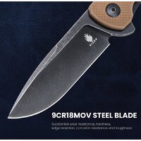 Складной нож KIZER The Swedge L4001A1 - Превью изображения №3 — Интернет-магазин Time-Shop