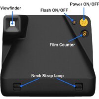 Фотоаппарат Polaroid Now Instant Camera Generation 2 (черный/белый) - Превью изображения №5 — Интернет-магазин Time-Shop