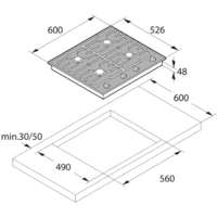 Варочная панель ASKO HG1666AB - Превью изображения №3 — Интернет-магазин Time-Shop