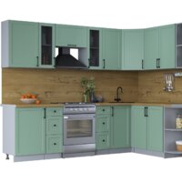 Интерлиния Тренд 1.7x2.7 правая (мята/мята/дуб бунратти)