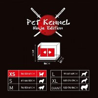 Клетка Duvo Plus Pet Kennel Ninja Medium 11640/DV (черный) - Превью изображения №3 — Интернет-магазин Time-Shop