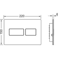 Панель смыва Tece Solid 9240436 (латунь с текстурой ромбы) - Превью изображения №3 — Интернет-магазин Time-Shop
