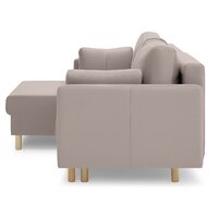 Угловой диван Mio Tesoro Дублин 497 (бежевый 1101) - Превью изображения №3 — Интернет-магазин Time-Shop