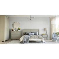 Кровать Гомельдрев ГМ 8814-03 180x200 (ольха/светло-серый) - Превью изображения №3 — Интернет-магазин Time-Shop