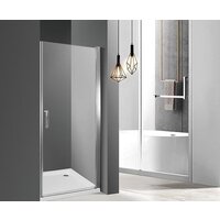 Душевая дверь Roxen Astra 580110-90 (хром/прозрачное) - Превью изображения №2 — Интернет-магазин Time-Shop