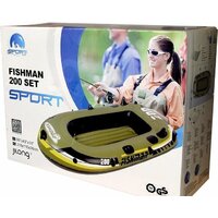 Гребная лодка Jilong Fishman 200 Set - Превью изображения №4 — Интернет-магазин Time-Shop