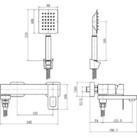Смеситель Fashun A53117 - Превью изображения №3 — Интернет-магазин Time-Shop