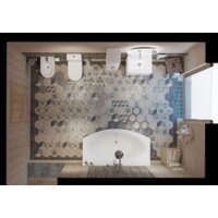 Ванна 1Марка Nega 170x94 (с каркасом) - Превью изображения №4 — Интернет-магазин Time-Shop