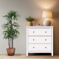 Комод Mio Tesoro Сага 3 ящика 2.08.02.020.1 (белый) - Превью изображения №4 — Интернет-магазин Time-Shop