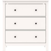 Комод Mio Tesoro Сага 3 ящика 2.08.02.020.1 (белый) - Превью изображения №2 — Интернет-магазин Time-Shop